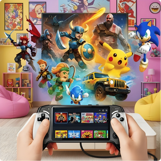 RetroHaven™ X9 Portable Game Console